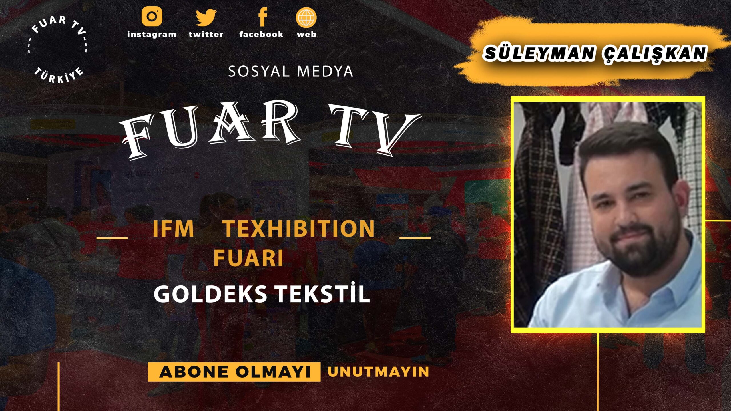 İFM TEXHIBITION TEKSTİL FUARI - GOLDEKS TEKSTİL